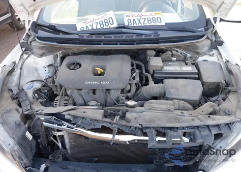 2017 Kia Forte Lx from USA, damaged, VIN 3KPFK4A73HE017806